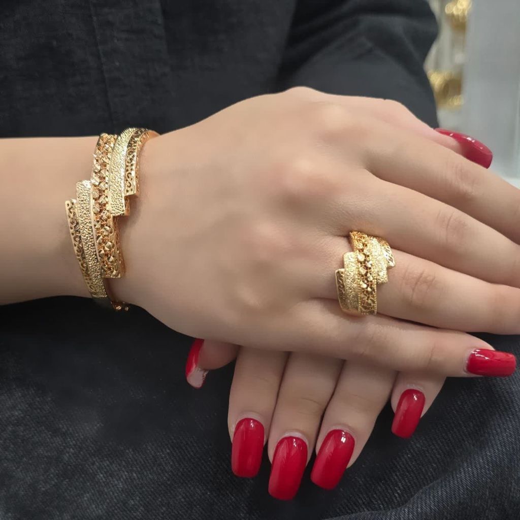 تکدست و انگشتر YSX کد 2167 - خرید آنلاین از گالری آداس